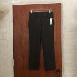 Margaret M Printed Straight Leg Pant, Olive.